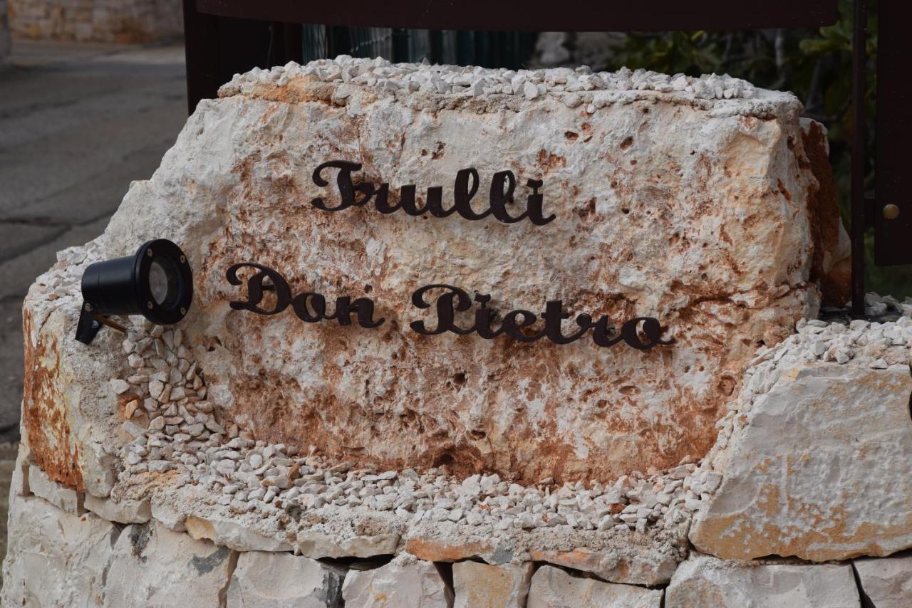 Гостевой дом Trulli Don Pietro Кастеллана-Гротте Экстерьер фото
